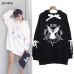 Casual Women Hoodies Plus Size Winter Pullover Splice Retro Japan Style Thick Loose Female Splice Tracksuits Sweatshirt Student