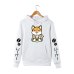 Coffee Frappe Shiba Inu Hoodie Sweatershirt Harajuku Kawaii Hoodie Sweatershirt