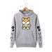 Coffee Frappe Shiba Inu Hoodie Sweatershirt Harajuku Kawaii Hoodie Sweatershirt