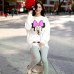 Cute Mickey Print Women Hoodie Thin Fashion Long Sleeve O Neck Cotton Ladies Sweatshirt Casual Loose Womens Hoodies Pullover