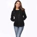 Female Hoodies Sweatshirt Autumn Winter Long Sleeve Zip  Hooded Sudaderas Mujer 2019 Warm Women Tracksuit Harajuku Streetwear