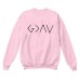 God Is Greater Than The Highs and Lows Women Sweatshirt Full Sleeve Believe Female Jesus Jumper Christian Pullover Drop Shipping