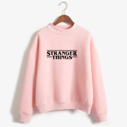 Hoodies Stranger Things Women Hoodie Fleece Harajuku Sweatshirts Autumn Winter Hip Hop Letters Print Hoodies Sweatshirt