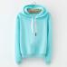 Hoodies Women 2019 Brand Female Long Sleeve Solid Color Hooded Sweatshirt Hoodie Tracksuit Sweat Coat Casual Sportswear S-3XL