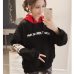 Hoodies Women 2019 Women Fashion Sweatshirts Long Sleeve Hoodies Print Letter Female Tracksuits Sportswear Moletom Feminino 2XL