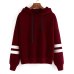 Hot Sell Stylish 2019 Womens Long Sleeve Hoodie Women Sweatshirt Jumper Hooded Pullovers Casual Loose Leisure Tops Pullover