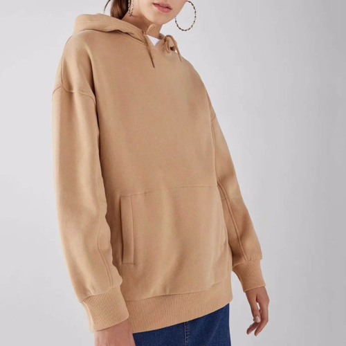 JXYSY hoodies women harajuku cotton hooded solid none pollovers regular oversize sweatshirt plus size tops