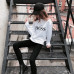 Kawaii Pink Hoodies Women Clothes Streetwear Hip Hop Sweatshirt Harajuku Korean Fashion Campus Style Young Girl Letter Pullovers