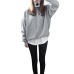 LASPERAL Winter Loose Fleece Thick Knit Sweatshirt Female Hooded Pullover Tops Women Hoodies Casual Female Clothes