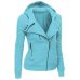 LITTHING Spring Zipper Warm Fashion Hoodies Women Long Sleeve Hoodies Jackets Hoody Jumper Overcoat Outwear Female Sweatshirts