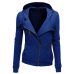 LITTHING Spring Zipper Warm Fashion Hoodies Women Long Sleeve Hoodies Jackets Hoody Jumper Overcoat Outwear Female Sweatshirts