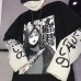 Lychee Harajuku Japanese Anime Print Women Sweatshirt Fake 2 Pieces O-Neck Long Sleeve Casual Loose Female Sweatshirt Streetwear