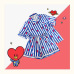 New Fashion Pajama Sets Kpop Two Piece Set Women Summer Sleepwear 2 Piece Set Female Harajuku Short Sleeve Shirts and Pants