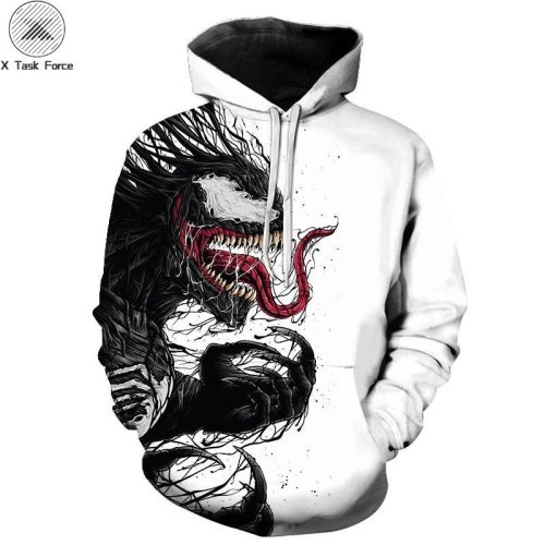 Newest Venom 3D Printed Print Hoodie Men's and Women's Tops Series Sports Hoodies Venom Patterns Fashion Hooded Tops Sweatshirts