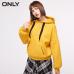 ONLY Women's autumn new letter embroidery  velvet Hoodie | 11839S511