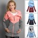 Oversize Double Hooded Sweatshirt Women Long Sleeve Autumn Spring Coat Patchwork Pocket Zipper Hoodie Plus size 3XL 4XL 5XL