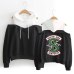 Riverdale South Side Serpents Hoodies Southside Serpents Sweatshirts Women Long Sleeve Off-Shoulder Exclusive Hooded Clothes