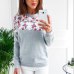 Rogi Floral Print Hoodies Women Pullovers 2019 Spring Harajuku Jumper Thin Sweatshirt Tops Casual O-Neck Tracksuit Plus Size Top