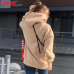 Tangada women fleece hoodie sweatshirts winter japanese fashion 2019 oversize ladies pullovers warm pocket hooded jacket SD60