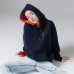 Toyouth Hooded Sweatshirts Women 2019 Autumn Winter Fleece Hoodie Letter Embroidery Solid Color Loose Tracksuit With Pocket