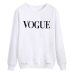 USA Letter print New women fashion Long Sleeve Hoodie Sweatshirt Harajuku Jumper Hooded Pullover Tops Casual Loose White Coat