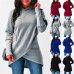 Women Hoodies Sweatshirt Kpop Solid Long Sleeve Cloak Hoody Ladies Womens Sweatshirt sudadera mujer Female Pullover Hooded Tops