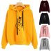 Women Sweatshirt And Hoody Ladies Hooded Love Printed Casual Pullovers Girls Long Sleeve Spring And Autumn Plus Size