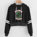 Women sexy crop top hoodies RIVERDALE Southside Serpent Print harajuku Spring hot sale casual hoodies sweatshirts plus size