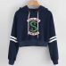 Women sexy crop top hoodies RIVERDALE Southside Serpent Print harajuku Spring hot sale casual hoodies sweatshirts plus size