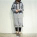 Women's Casual Loose Long Hoodies Sweatshirt Outerwear Jacket Tunic Coat Dress