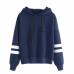 Women's Fashion Sweatshirt Womens Long Sleeve Hoodie Sweatshirt Jumper Hooded Pullover Tops  dropshipping  augu11