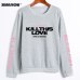 XUANSHOW Unisex Lovers Clothes Korean BLACKPINK KILL THIS LOVE Album Letters Sweatshirt Man Woman Pullover Sudadera Mujer