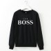 Yes Boss Letter Hoodies Cotton Basic Student BF Style Pullovers Sports Loose Tops Long Sleeve Outwear Street Girls Sweatshirts