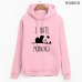 brand tracksuis fashion women long sleeve hoodies 2019 moleton feminino fleece hoodies Panda I HATE MORNINGS sweatshirt  female