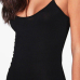 Fashion Spaghetti Strap Sleeveless Black Cotton Blends One-piece Bodysuits Fashion Spaghetti Strap Sleeveless Black Cotton Blends One-piece Bodysuits