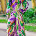 Polyester Print Loose Jumpsuits Polyester Print Loose Jumpsuits