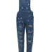 Sexy Broken Holes Design Blue Denim Regular Jumpsuit Sexy Broken Holes Design Blue Denim Regular Jumpsuit