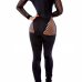 Sexy Hollow-out Black Knitting One-piece Skinny Jumpsuits Sexy Hollow-out Black Knitting One-piece Skinny Jumpsuits