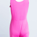 Simple O Neck Spaghetti Strap Sleeveless Rose spandex One-piece Jumpsuits Simple O Neck Spaghetti Strap Sleeveless Rose spandex One-piece Jumpsuits