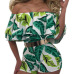 Stylish Dew Shoulder Falbala Design Green Qmilch One-piece Jumpsuits(Without Belt) Stylish Dew Shoulder Falbala Design Green Qmilch One-piece Jumpsuits(Without Belt)