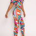 Stylish Digital Printing Qmilch One-piece Skinny Jumpsuits Stylish Digital Printing Qmilch One-piece Skinny Jumpsuits