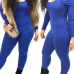 Stylish O Neck Long Sleeves Royalblue Qmilch One-piece Skinny Jumpsuit Stylish O Neck Long Sleeves Royalblue Qmilch One-piece Skinny Jumpsuit
