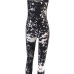 Stylish U-shaped Neck Sleeveless Printed Broken Holes Qmilch One-piece Skinny Jumpsuits Stylish U-shaped Neck Sleeveless Printed Broken Holes Qmilch One-piece Skinny Jumpsuits