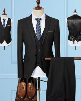Men's casual suit a three-piece suit #95014