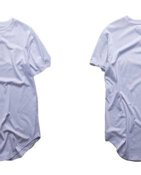 Fashion men extended t shirt longline hip hop tee shirts women justin bieber swag clothes harajuku rock tshirt homme free shipping #94697