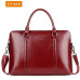 New Fashion Women Laptop Business Briefcase PU Leather Men Handbag 14 15.6 Inches  Women's Notebook Computer Portable Office Bag