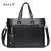 Promotions 2019 New Fashion Bag Men Briefcase PU Leather Men Bags Business Brand Male Briefcases Handbags Wholesale High Quality