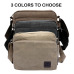 Scione Canvas Multifunction Messenger Shoulder Bags Solid Briefcases Suitcase Card Pocket For Men Women Office Outdoor Travel