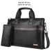 VICUNA POLO Top Sell Fashion Simple Dot Famous Brand Business Men Briefcase Bag Leather Laptop Bag Casual Man Bag Shoulder bags