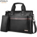 VICUNA POLO Top Sell Fashion Simple Dot Famous Brand Business Men Briefcase Bag Leather Laptop Bag Casual Man Bag Shoulder bags